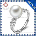 AAA 9-10 MM 2015 fasion hot sale 925 silver ring jewellery PR001